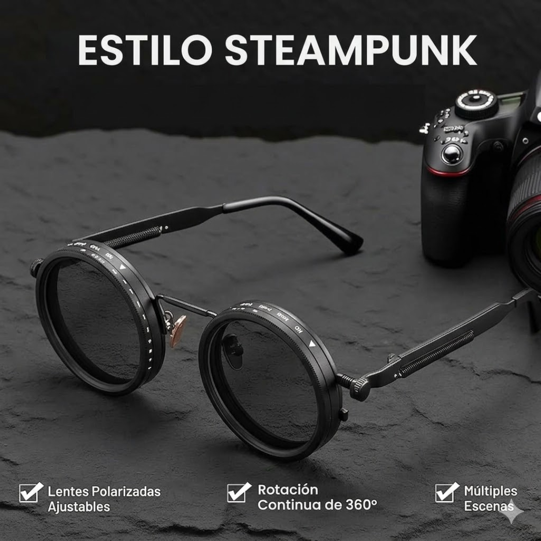 Gafas de sol con brillo regulable