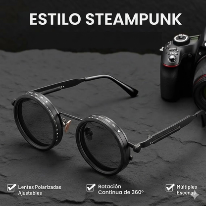 Gafas de sol con brillo regulable